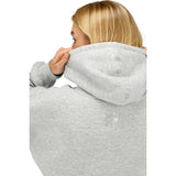 Sudadera con capucha Osaka para mujer | Gris jaspeado