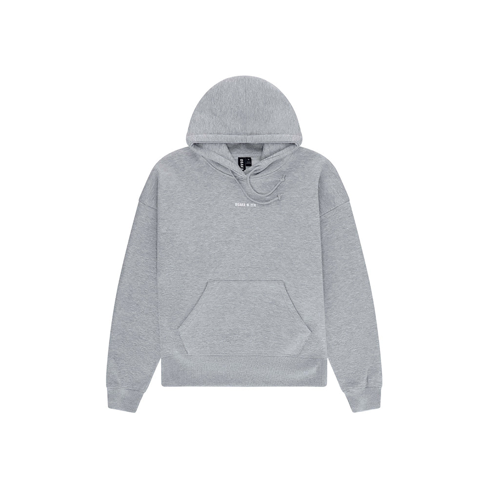 Sudadera con capucha Osaka para mujer | Gris jaspeado