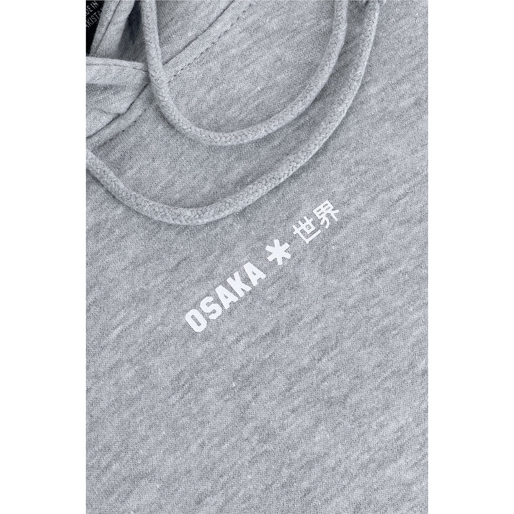 Sudadera con capucha Osaka para mujer | Gris jaspeado