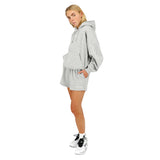 Sudadera con capucha Osaka para mujer | Gris jaspeado
