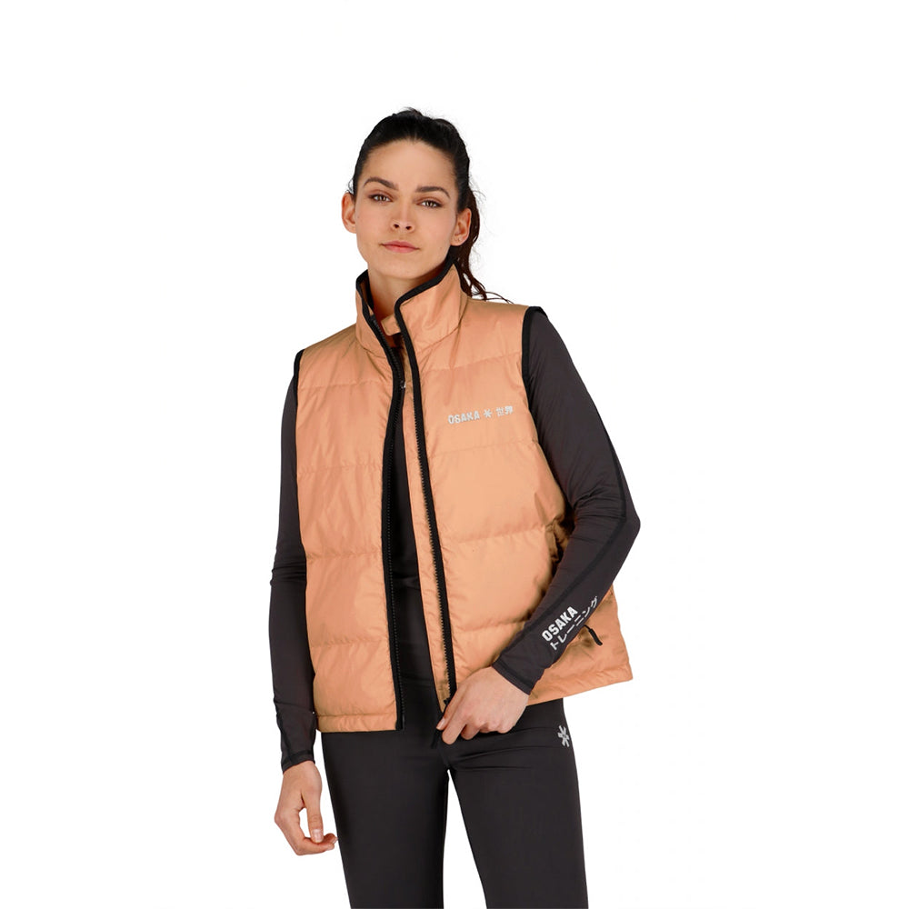 Osaka Women Padded Gilet | Peach