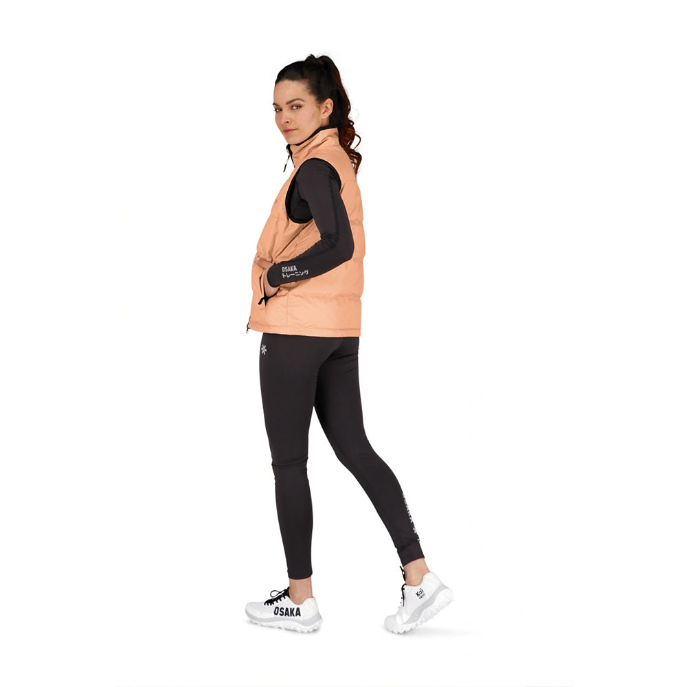Osaka Women Padded Gilet | Peach