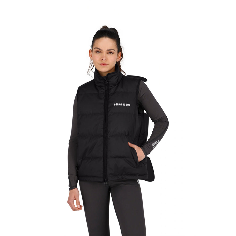 Chaleco acolchado Osaka para mujer | Negro
