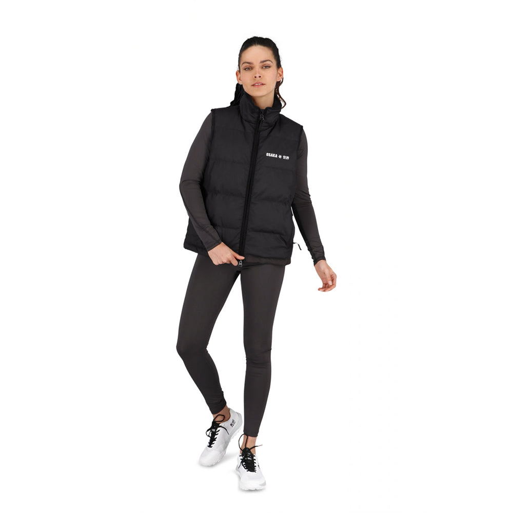 Chaleco acolchado Osaka para mujer | Negro