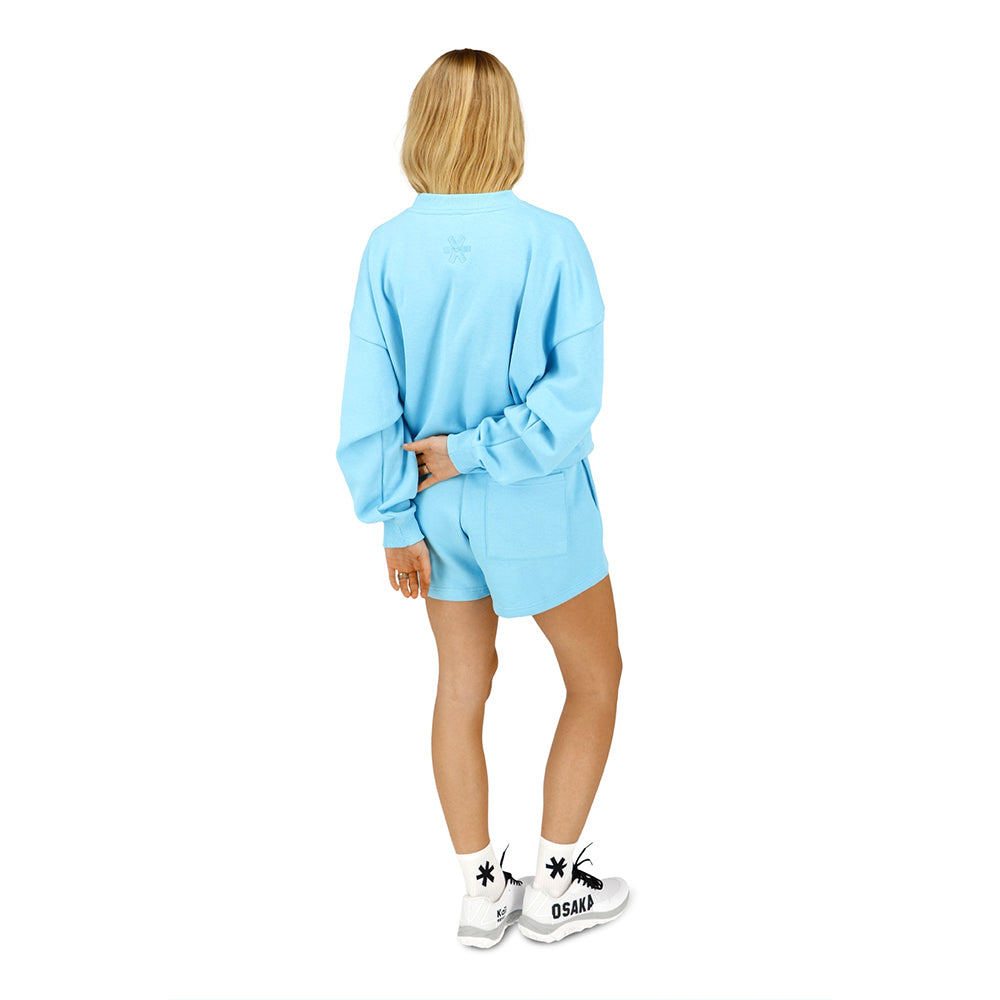 Osaka Women Sweater | Blue Topaz