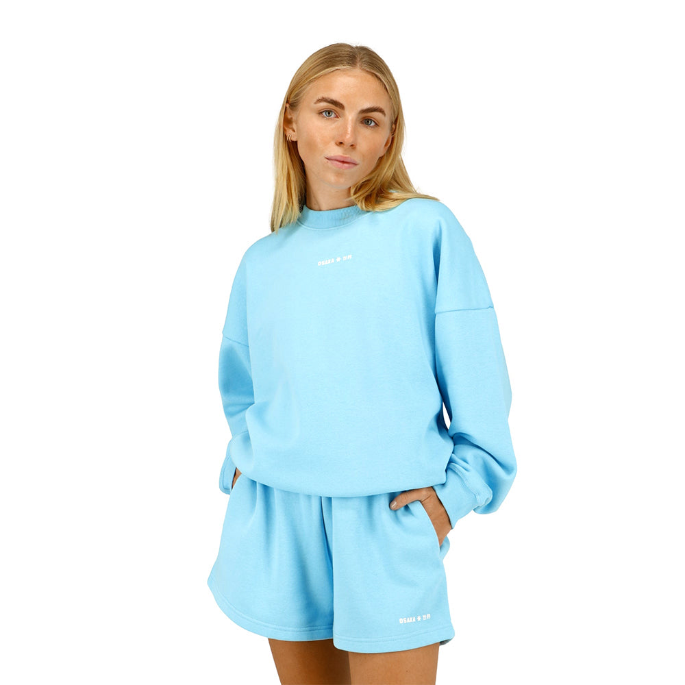 Osaka Women Sweater | Blue Topaz