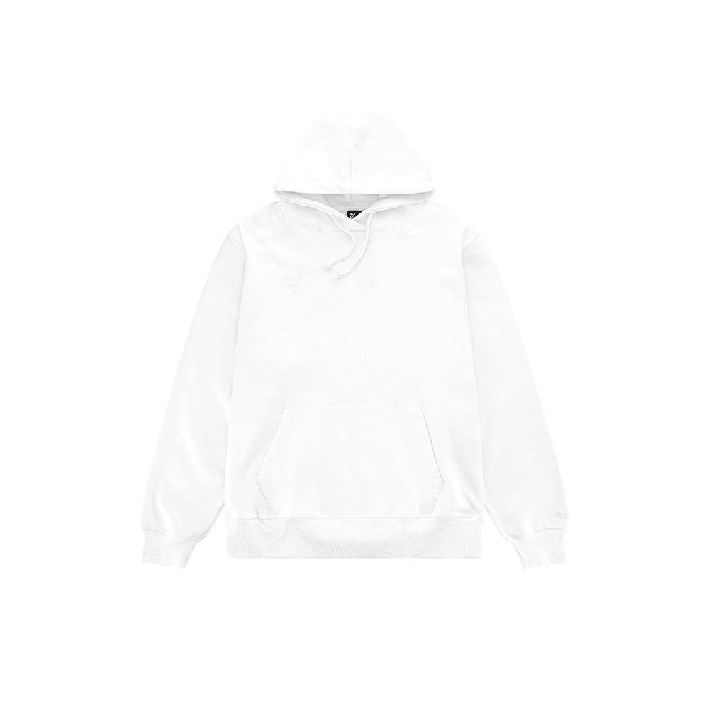 Sudadera con capucha unisex Osaka básica | Blanca