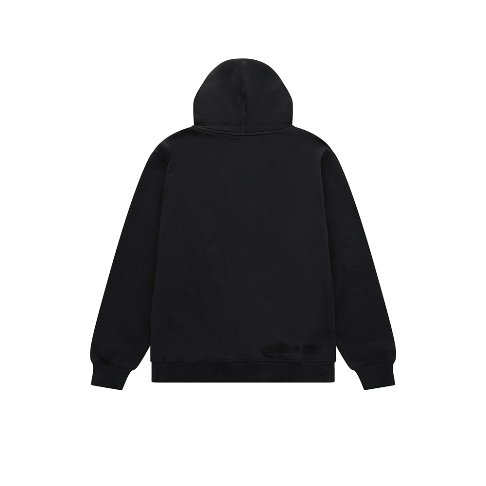 Sudadera con capucha unisex Osaka básica | Negra