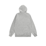 Sudadera con capucha unisex Osaka básica | Gris jaspeado