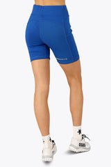 Osaka Women Tech Biker Shorts | Princess Blue
