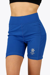 Osaka Women Tech Biker Shorts | Princess Blue
