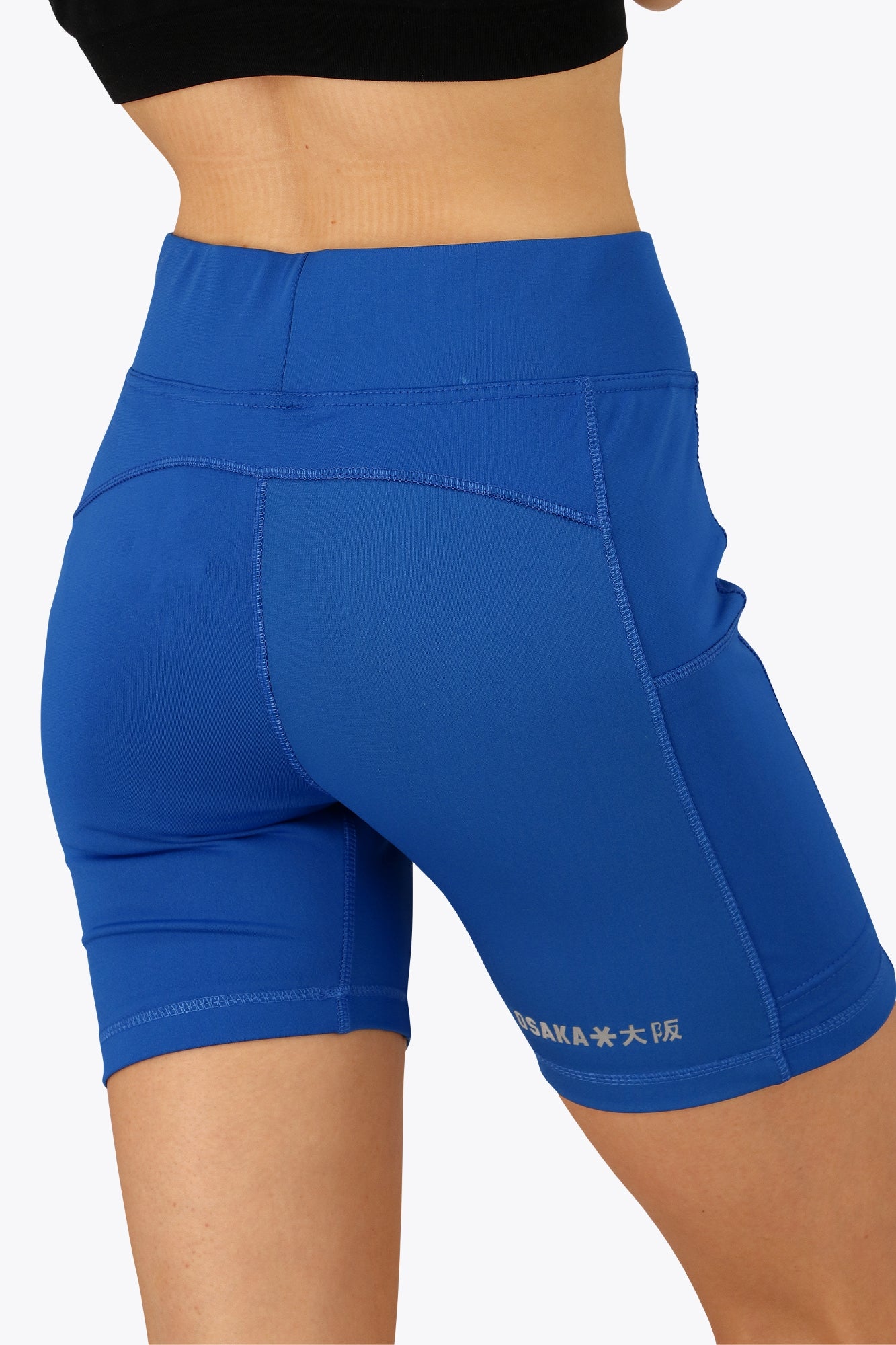 Osaka Women Tech Biker Shorts | Princess Blue