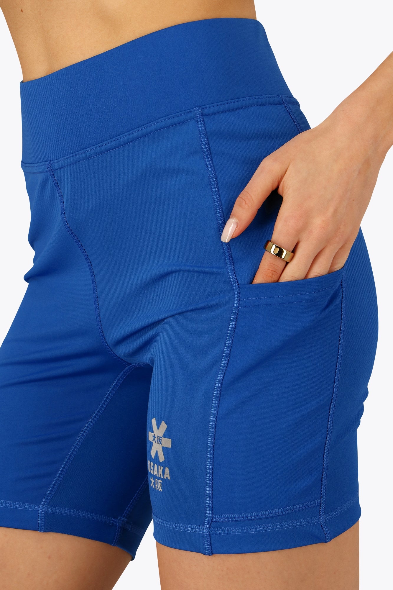 Osaka Women Tech Biker Shorts | Princess Blue