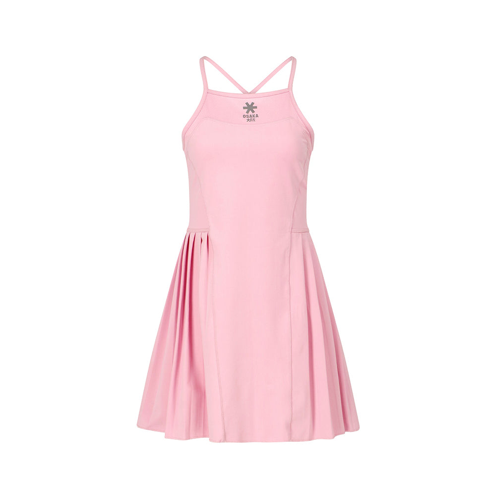 Osaka Women Pleated Tech Dress | Fondant Pink