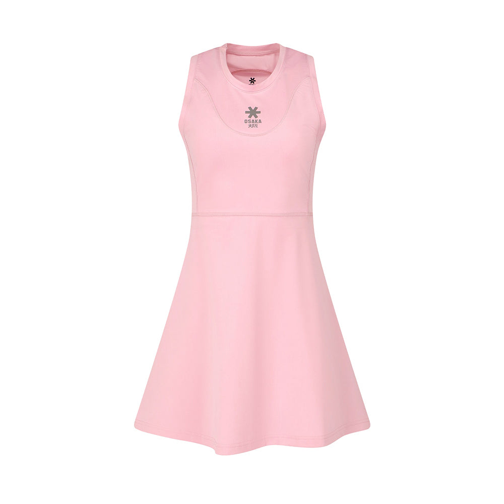 Vestido con vuelo Osaka para mujer | Rosa fondant