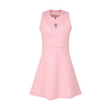 Vestido con vuelo Osaka para mujer | Rosa fondant