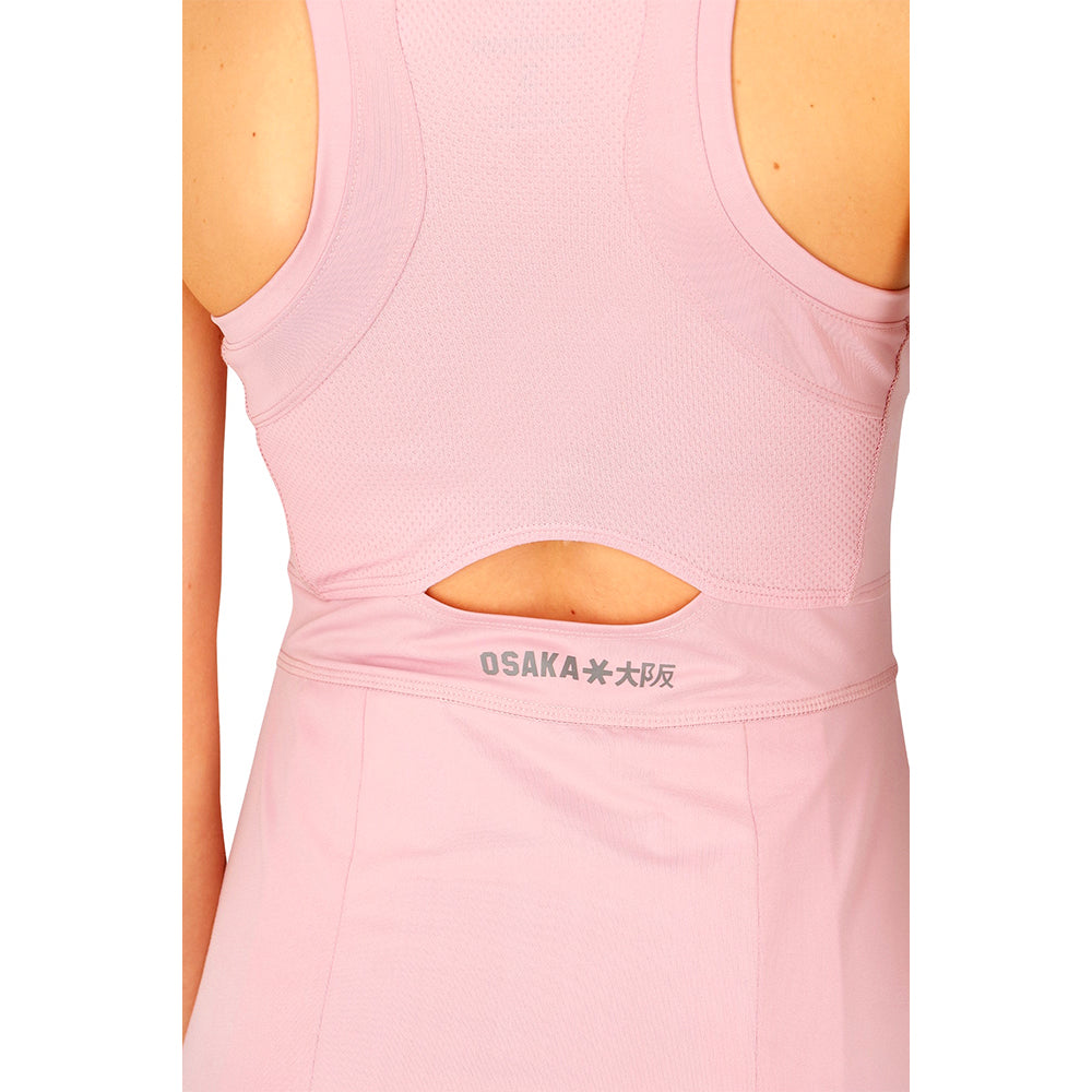 Vestido con vuelo Osaka para mujer | Rosa fondant