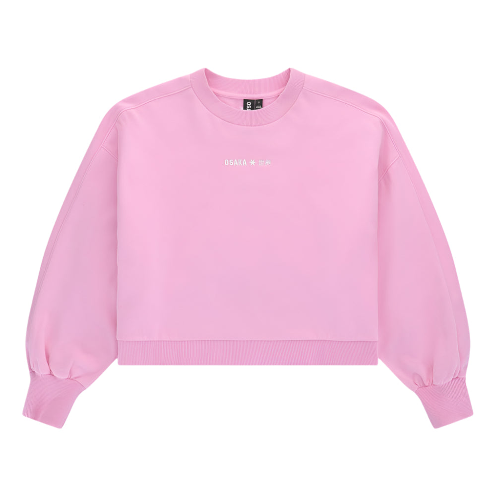 Osaka Women Cropped Sweater | Begonia Pink
