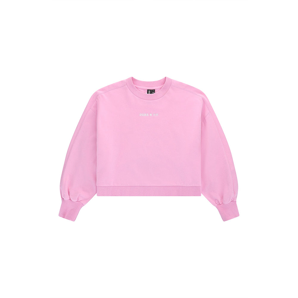 Osaka Women Cropped Sweater | Begonia Pink