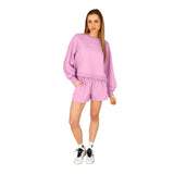 Osaka Women Cropped Sweater | Begonia Pink