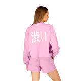 Osaka Women Cropped Sweater | Begonia Pink