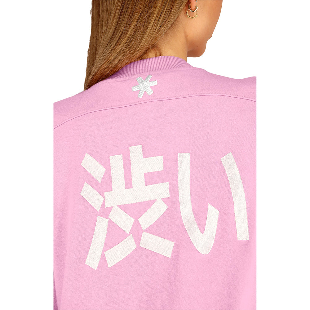 Osaka Women Cropped Sweater | Begonia Pink