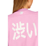 Osaka Women Cropped Sweater | Begonia Pink