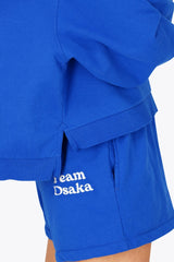 Osaka Women Cropped Sweater | Princess Blue