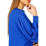 Osaka Women Cropped Sweater | Princess Blue