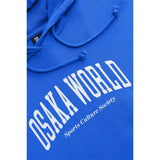 Osaka Women Cropped Hoodie | Princess Blue