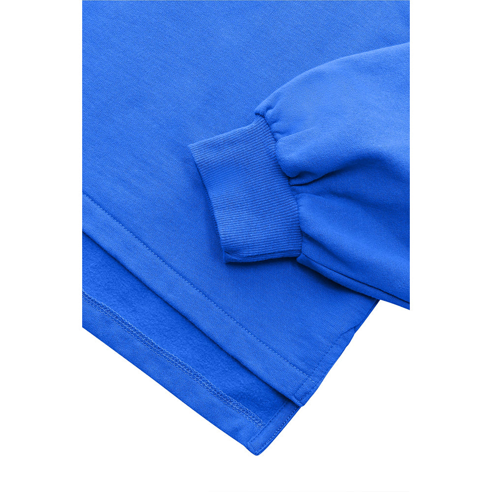 Osaka Women Cropped Hoodie | Princess Blue