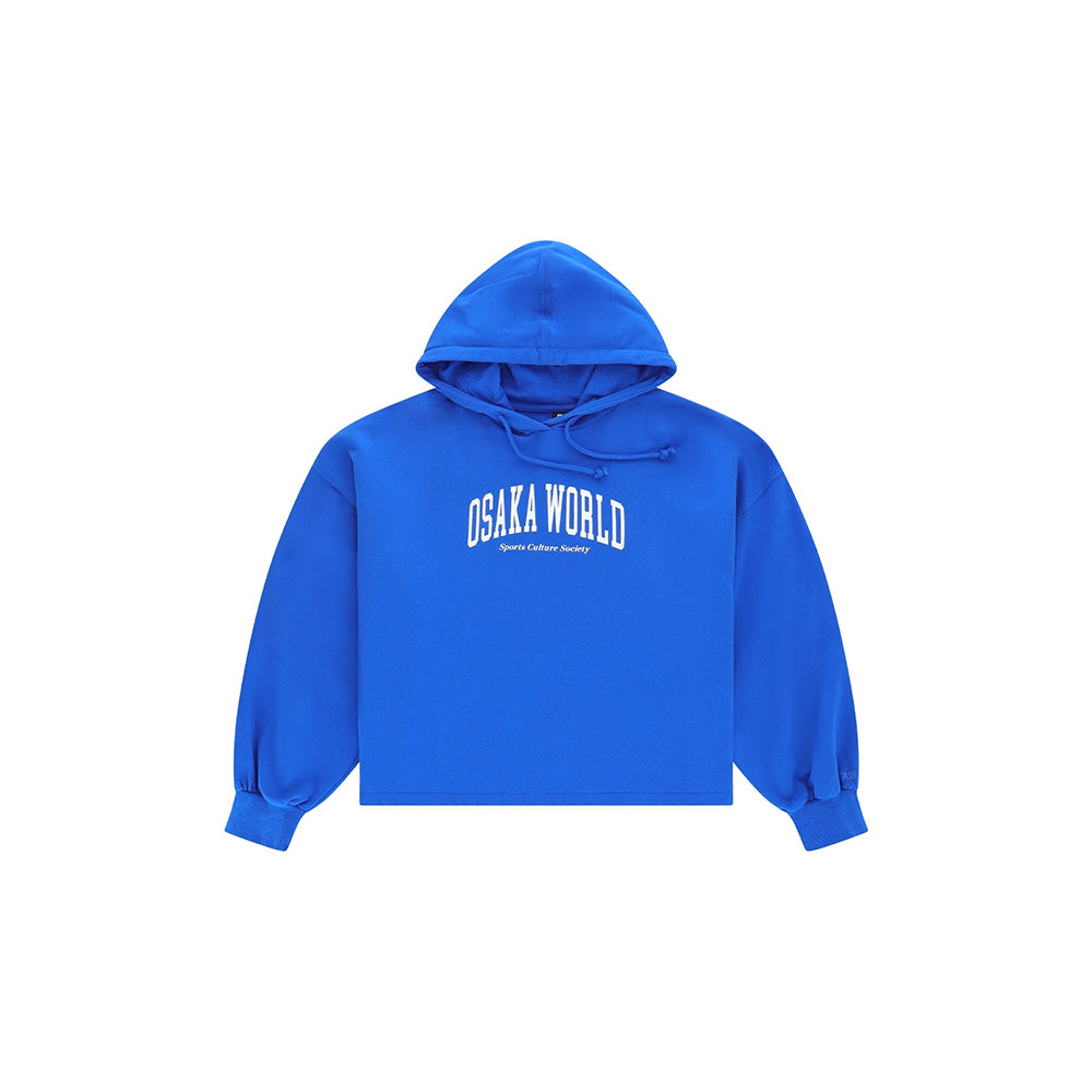 Osaka Women Cropped Hoodie | Princess Blue