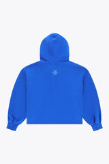 Osaka Women Cropped Hoodie | Princess Blue