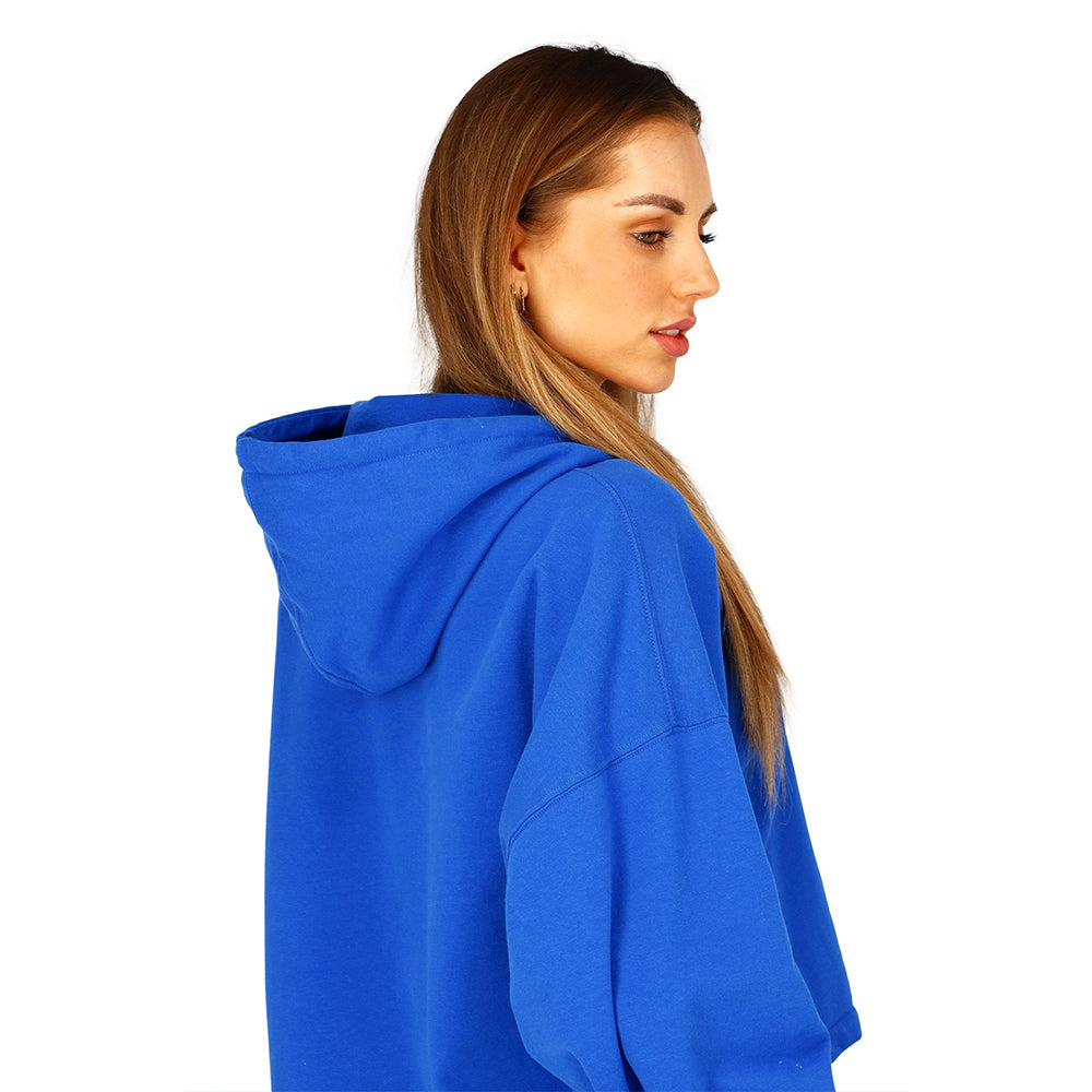 Osaka Women Cropped Hoodie | Princess Blue