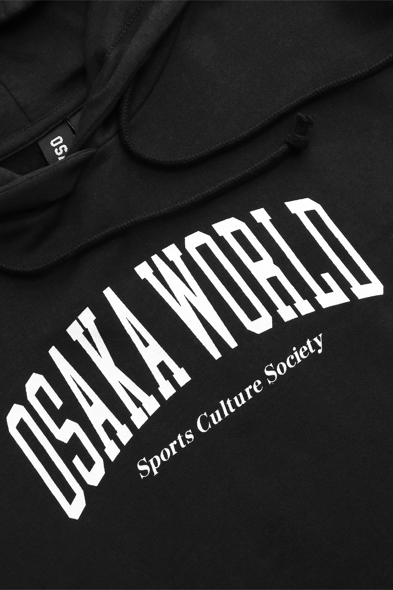 Osaka Women Cropped Hoodie | Black