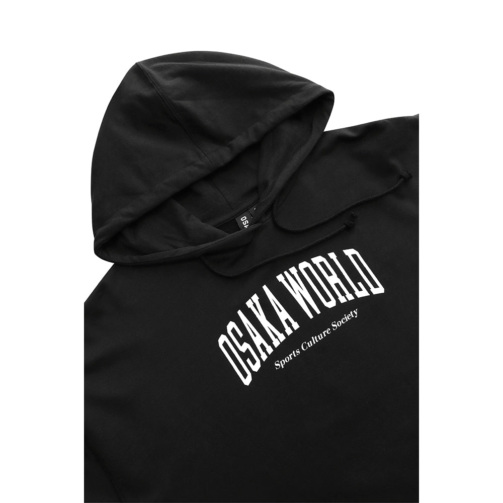 Osaka Women Cropped Hoodie | Black