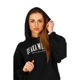 Osaka Women Cropped Hoodie | Black