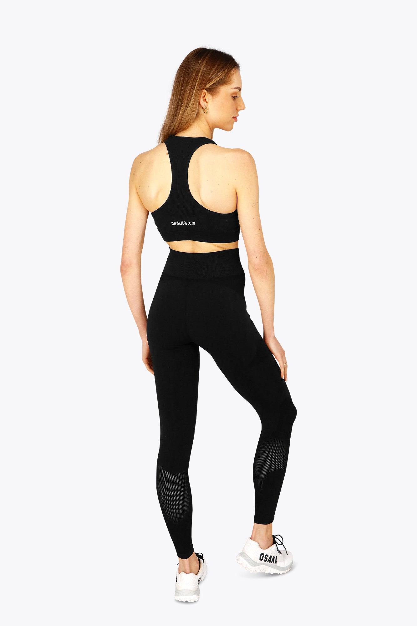 Osaka Women Tech Sports Bra | Faded Black