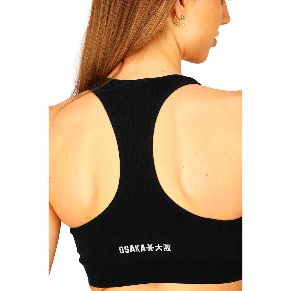 Osaka Women Tech Sports Bra | Faded Black