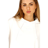 Osaka Women Cropped Hoodie | White