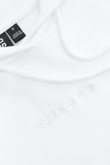 Osaka Women Cropped Hoodie | White