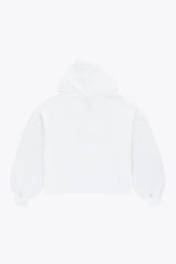Osaka Women Cropped Hoodie | White