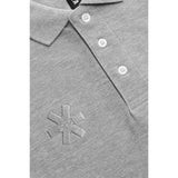 Polo básico unisex Osaka | Gris jaspeado