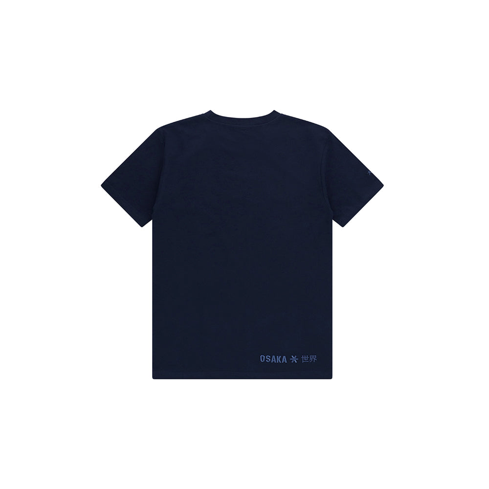 Camiseta básica unisex Osaka | Azul marino
