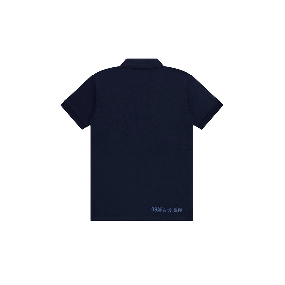 Polo básico unisex Osaka | Azul marino
