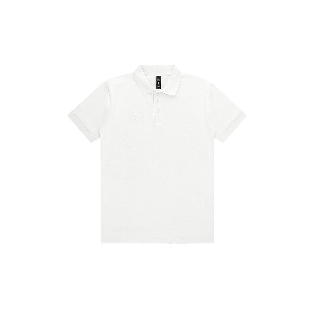 Polo básico unisex Osaka | Blanco