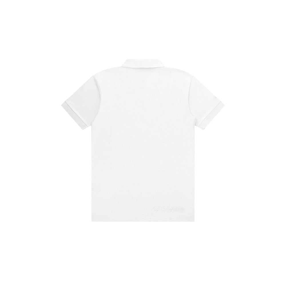 Polo básico unisex Osaka | Blanco