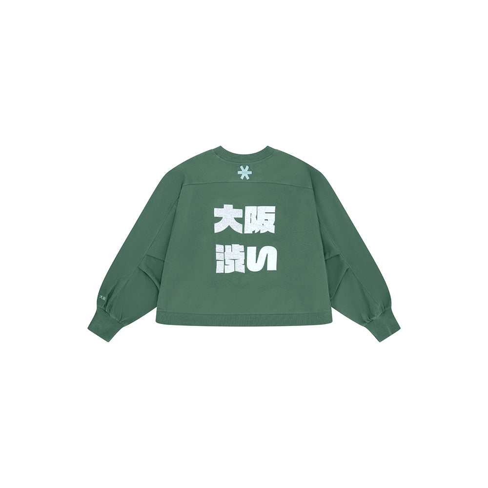 Osaka Women Cropped Sweater | Bayou Green