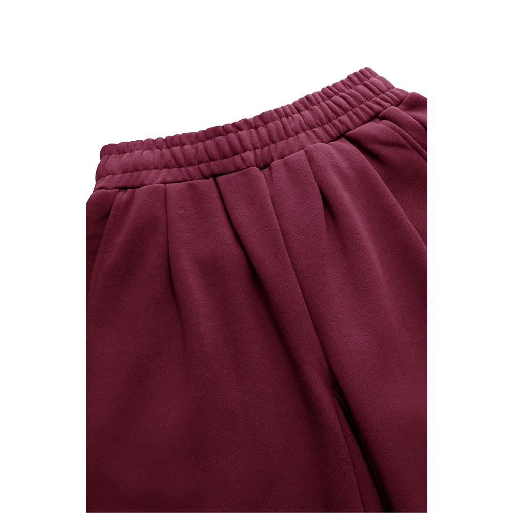 Osaka Women Sweatpants Wide Leg | Cherry Lacquer