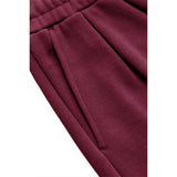 Osaka Women Sweatpants Wide Leg | Cherry Lacquer